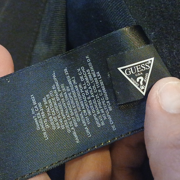 GUESS MENS BOMBER JACKET XXL FIT RUNS XL - Picture 14 of 17